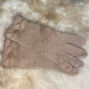 Tan cashmere Nordstrom gloves